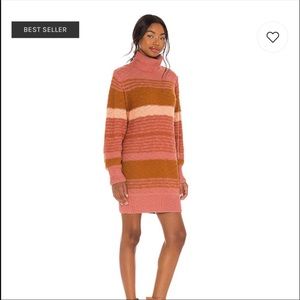 Jetsetter Sweater Dress in Serape Stripe